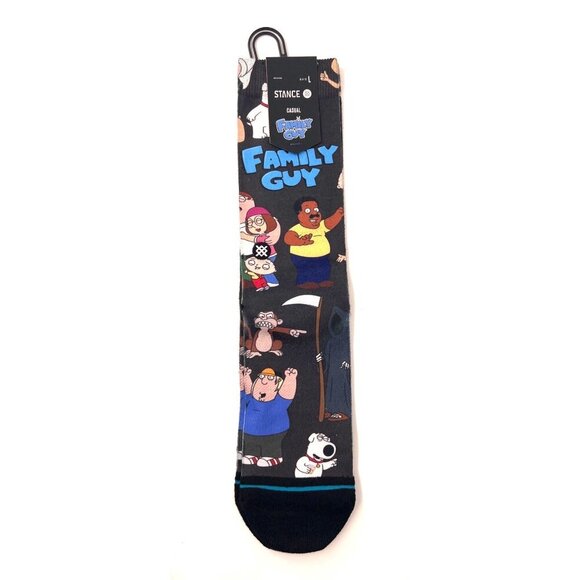 Stance Family Guy Mens Crew Socks NWT Size Large - Picture 1 of 4